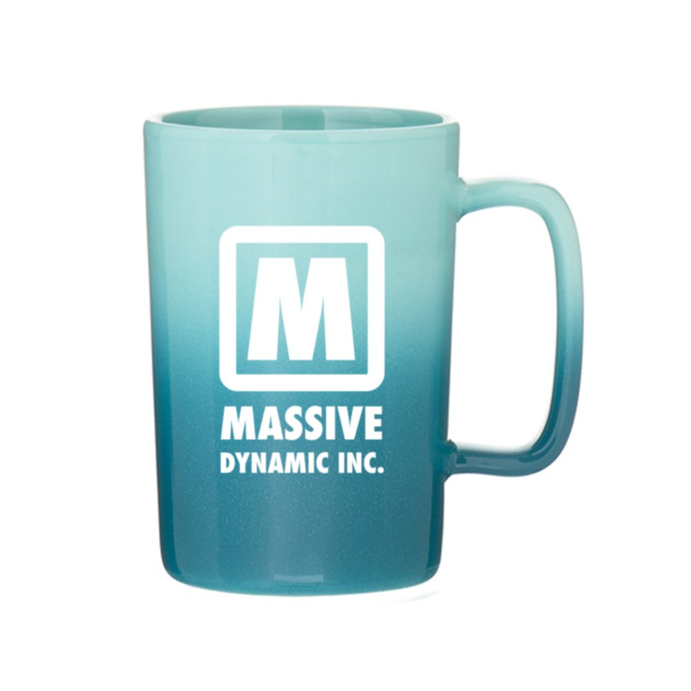 View larger image of Add Your Logo: Ombre Ceramic Mug